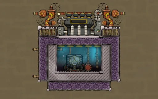 Aquatuner room: first basic module, an Oxygen Not Included blueprint