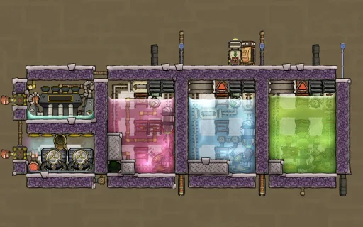 3-gas condenser v3, an Oxygen Not Included blueprint