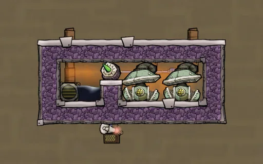 Infinite gas storage, an Oxygen Not Included blueprint