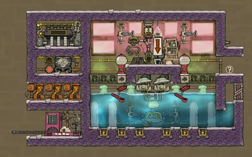 Oxygen BeakonFlue, an Oxygen Not Included blueprint